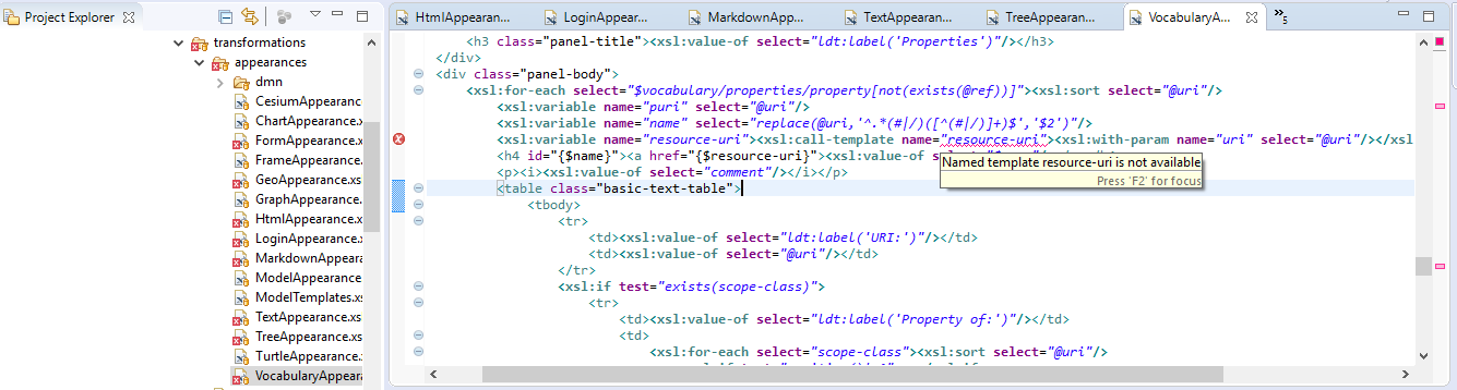 named template normalize language is not available issue 71
