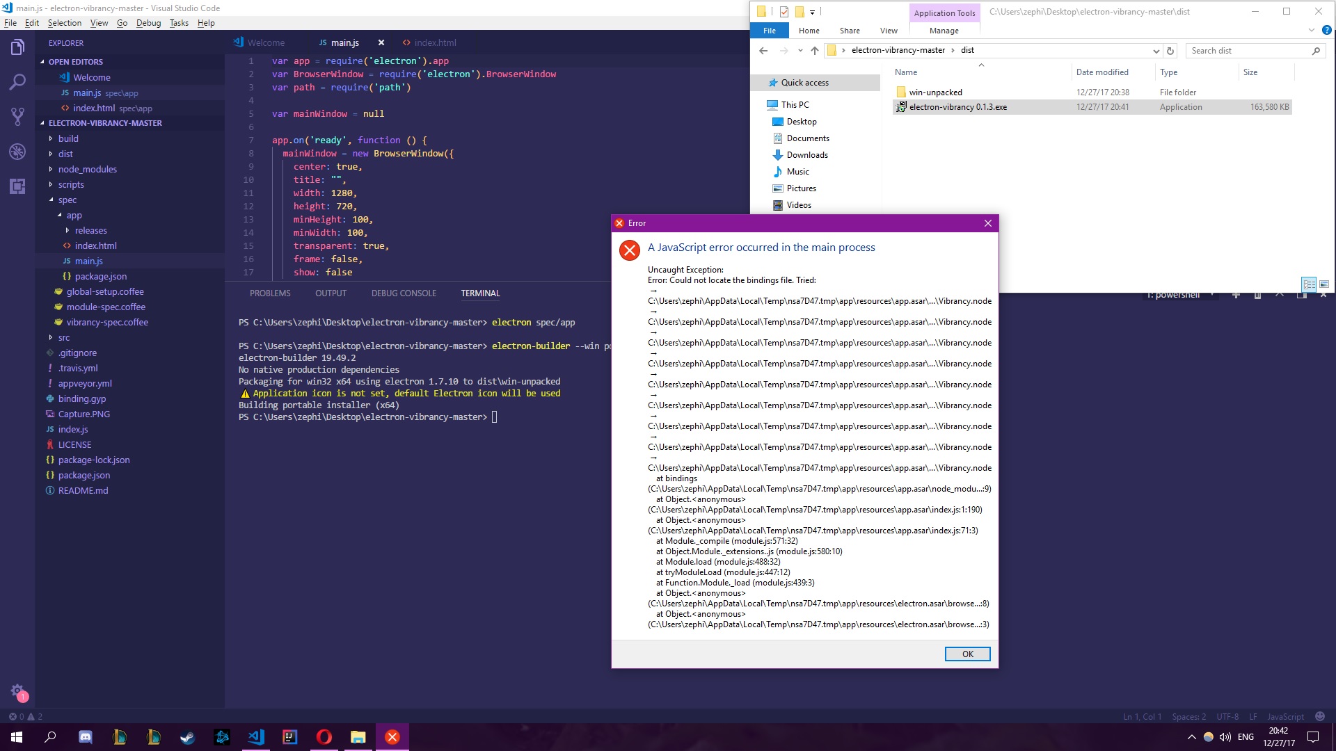 Trouble getting started. · Issue #19 · 0x61726b/electron-vibrancy · GitHub
