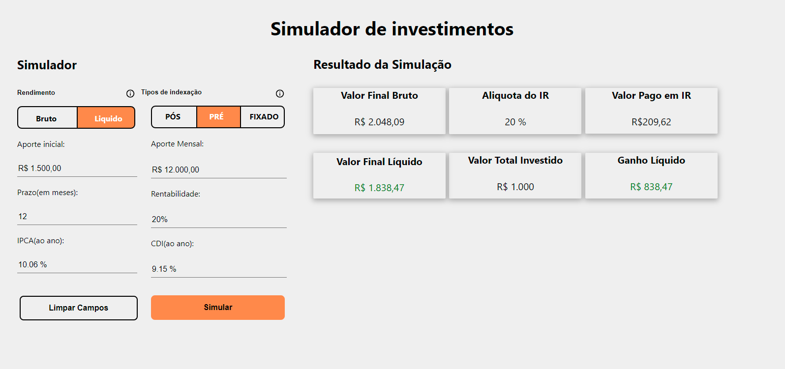Simuladores De Investimento _ Simulador de Meta Financeira Somas – NPWOA