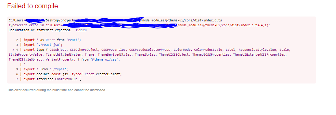 Failed to compile due to wrong import · Issue #1377 · system-ui/theme ...