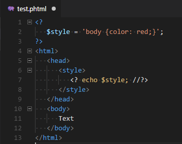 CSS highlight inside PHP files · Issue #33519 · microsoft/vscode · GitHub