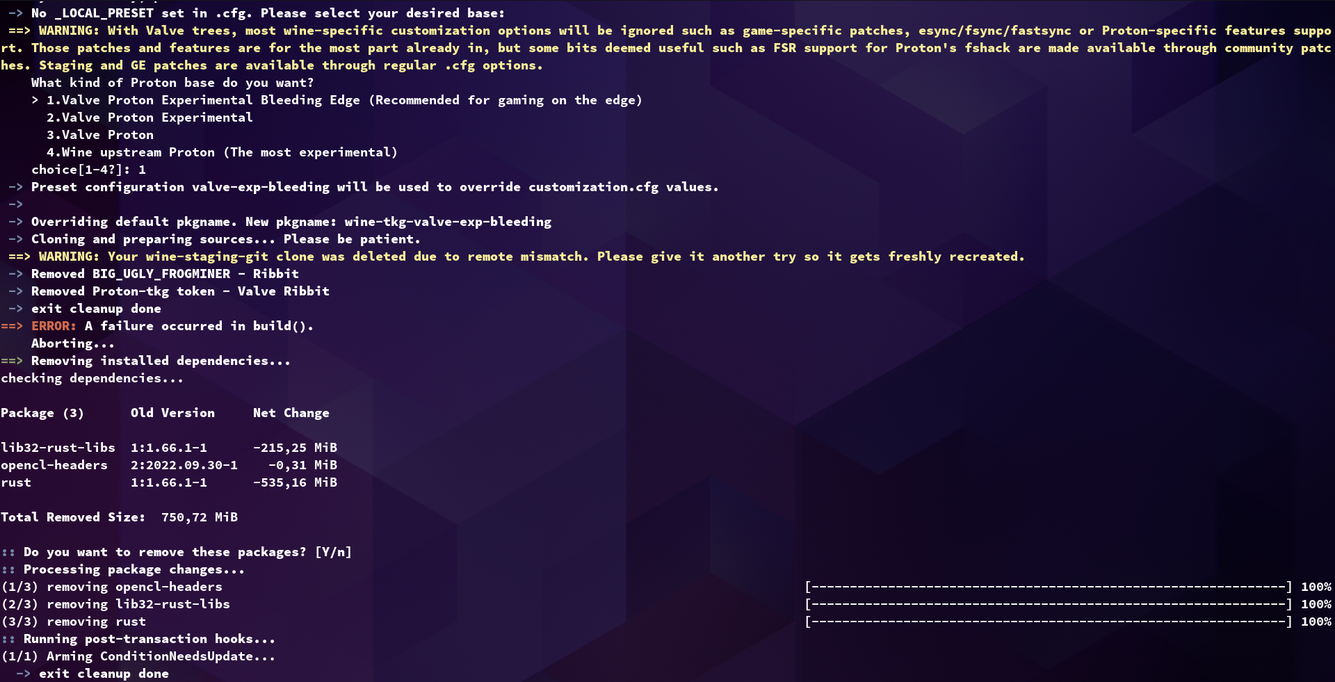 e990000 Protontkg fails to build · Issue 932 · FroggingFamily/wine