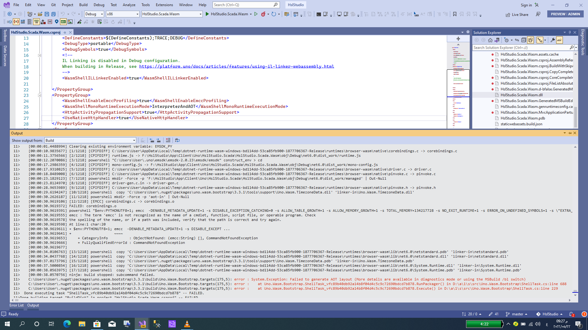 how fix to erorr to Wasm · unoplatform uno · Discussion #8853 · GitHub