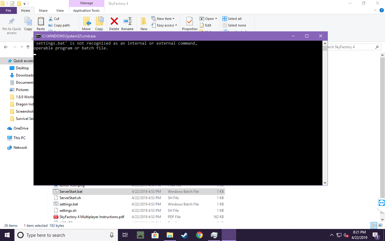 Can't Start Server · Issue #586 · DarkPacks/SkyFactory-4 · GitHub