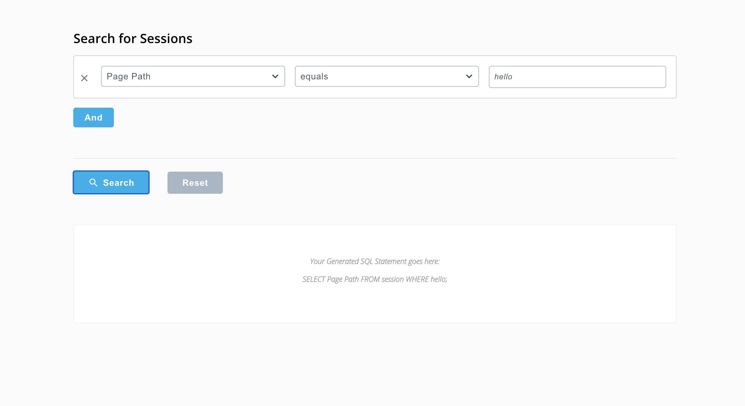GitHub - kaylalarson1990/session-search-ui