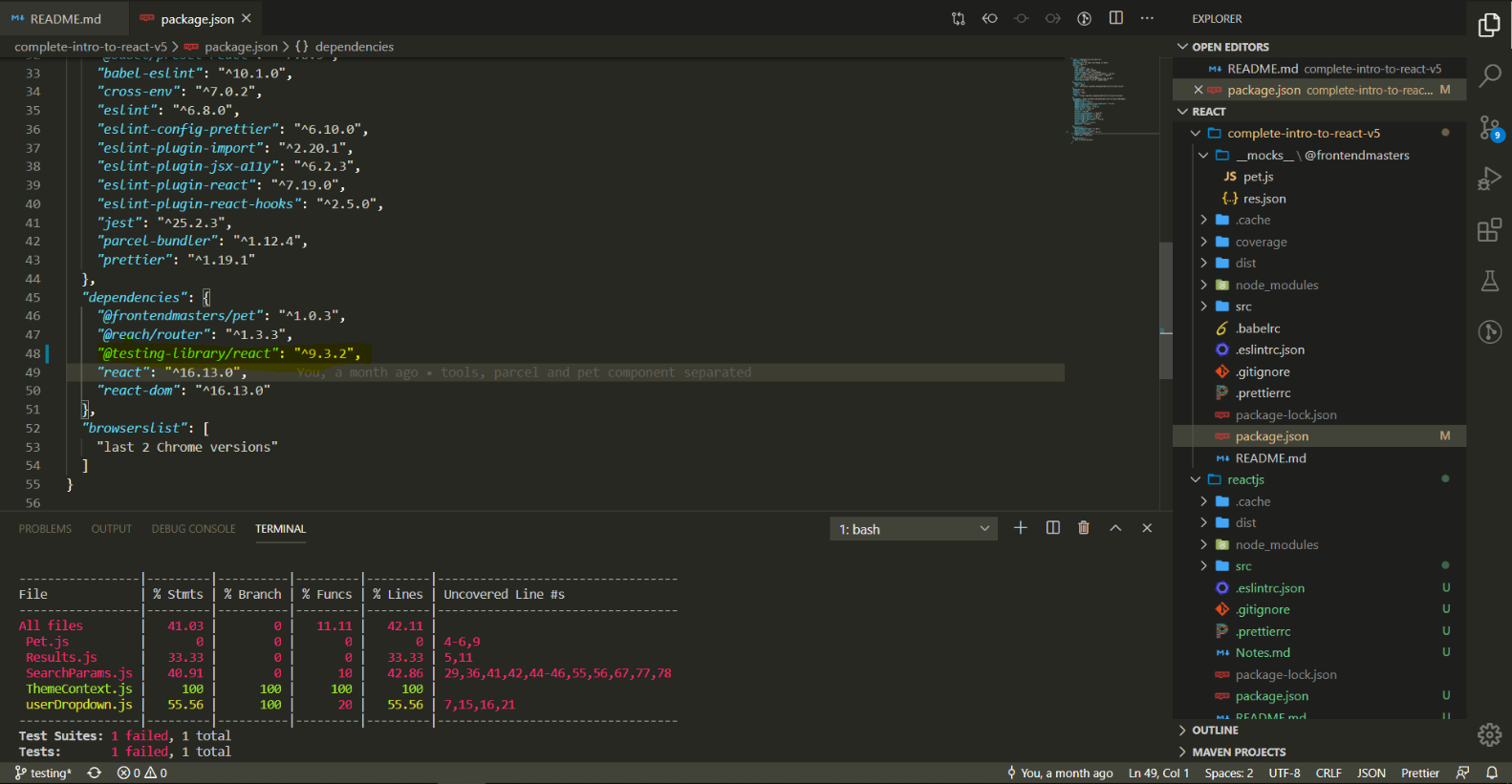 reat-testing-librarty