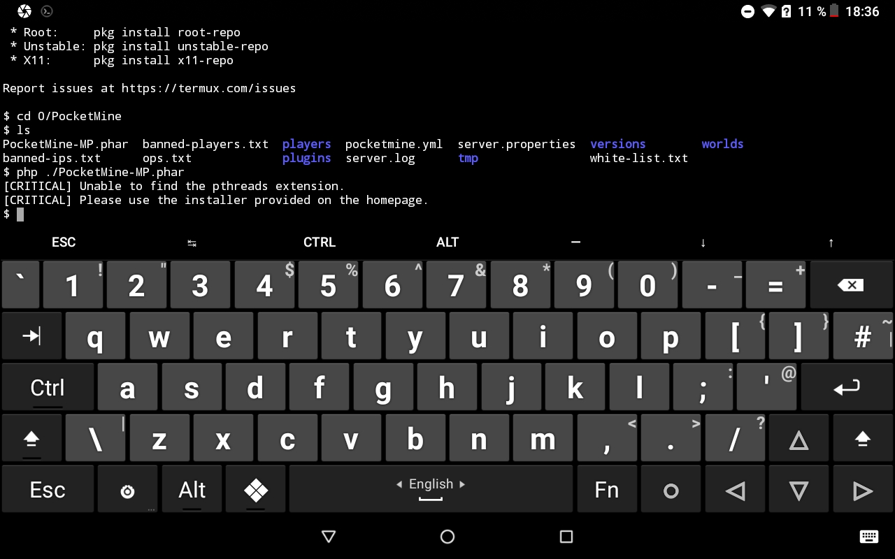 Installation bug · Issue #3783 · pmmp/PocketMine-MP · GitHub