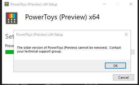 Update failed · Issue #19588 · microsoft/PowerToys · GitHub