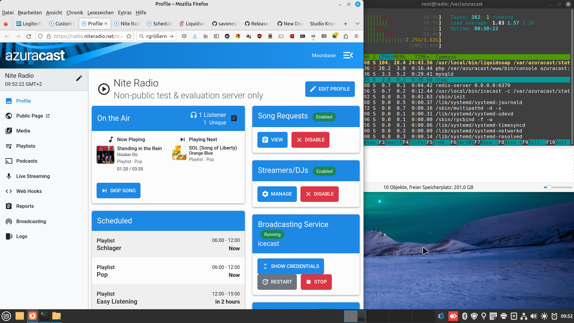 Feedback on the new Bootstrap 5/Vue 3 look & feel · AzuraCast AzuraCast