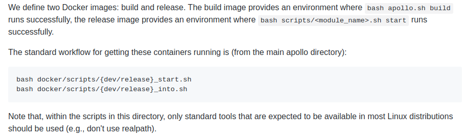 What's the difference between dev docker & release docker ? · Issue ...