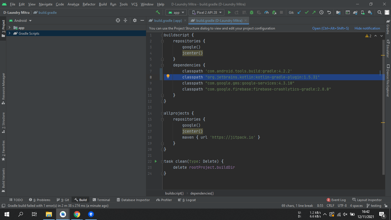 Build Error At Dagger Version 2.40 and Kotlin Version 1.5.31 · Issue ...