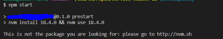 NVM for windows is failing when using npm prestart scripts · Issue #835 ...