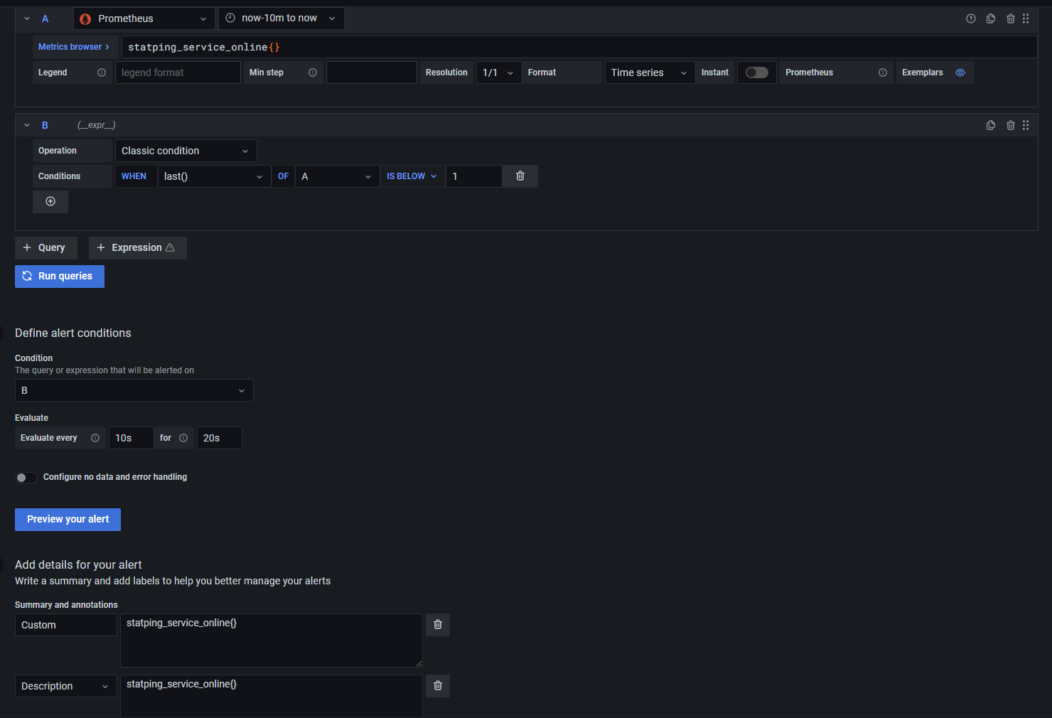 Template to render a single alert · Issue #35604 · grafana/grafana · GitHub