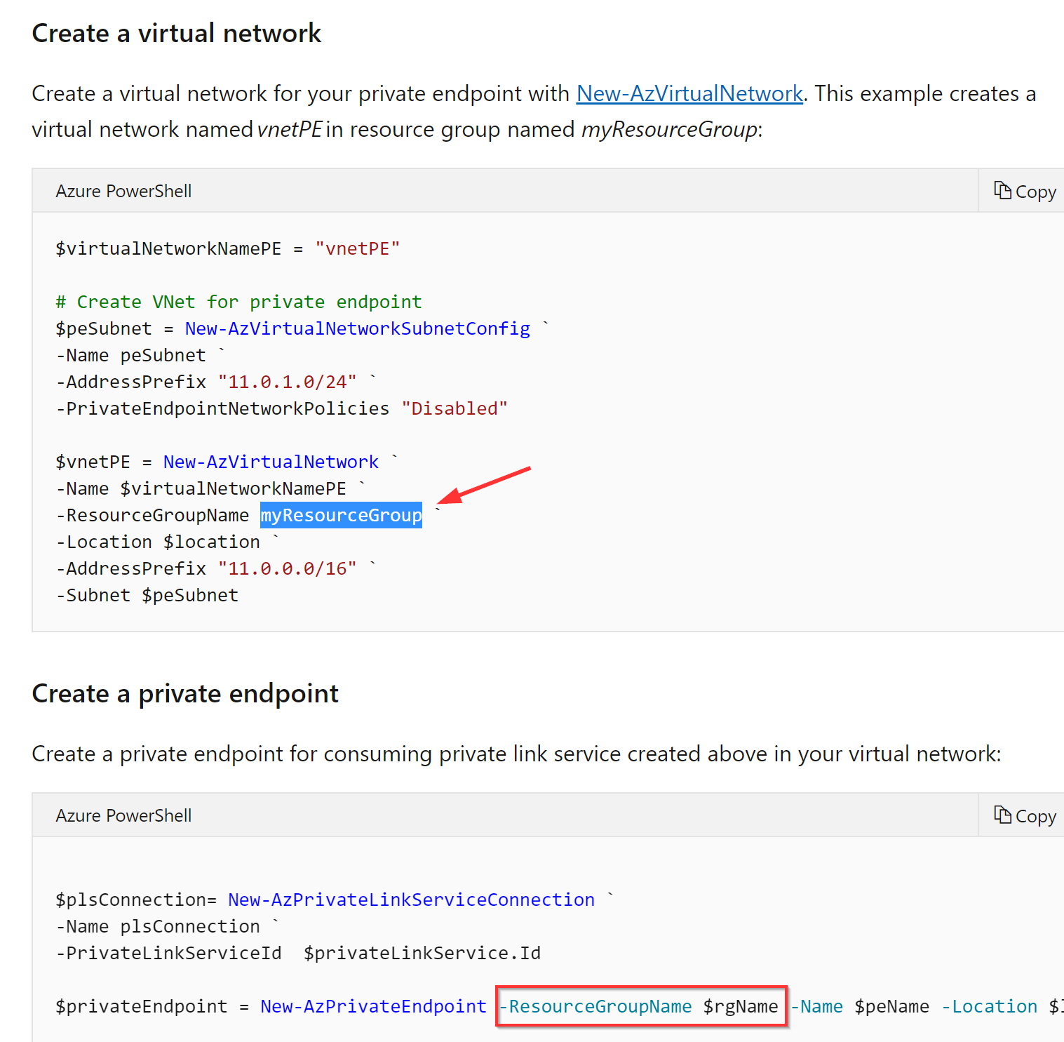 vnetPE · Issue #41707 · MicrosoftDocs/azure-docs · GitHub