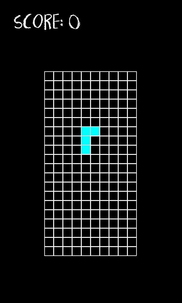 PyTetrominoes Opening Screen