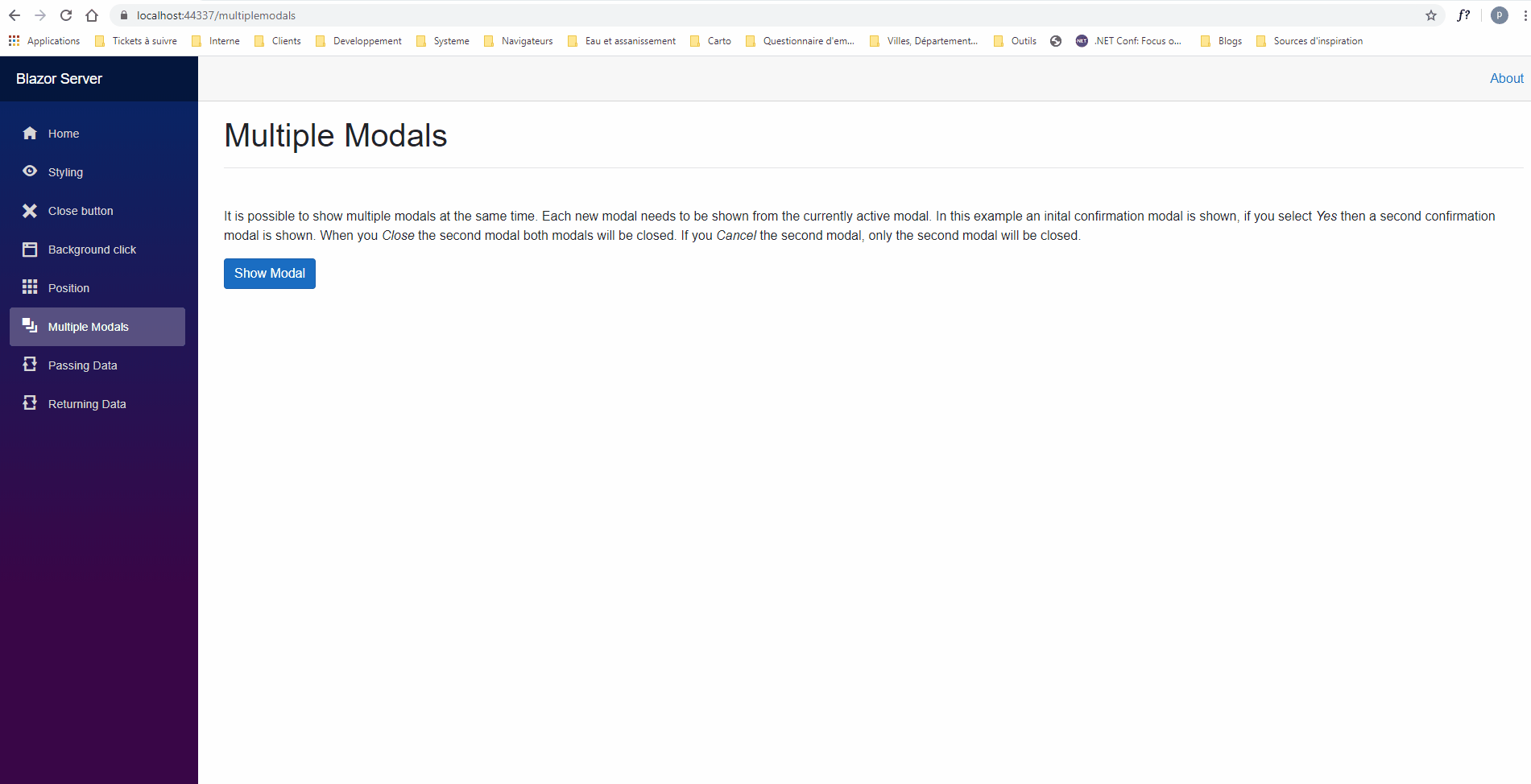 [Bug] Nested modals doesn't work correctly · Issue #115 · Blazored ...