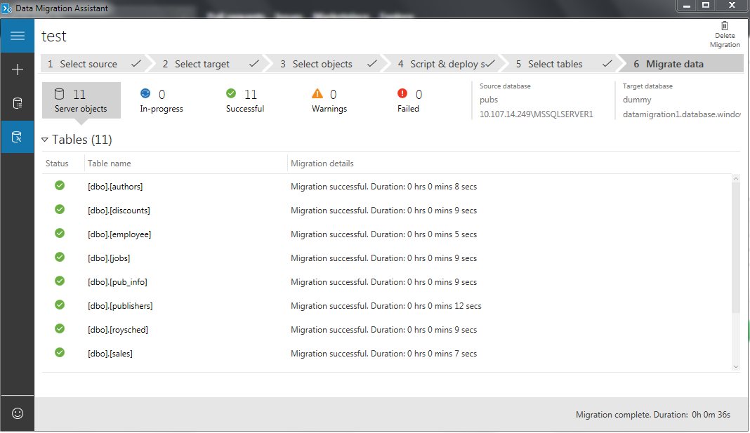 Missing export feature in Data Migration Assistant tool · Issue #1162 ...