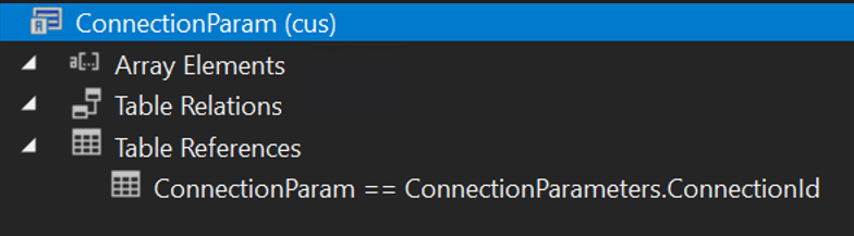 connection parameter EDT