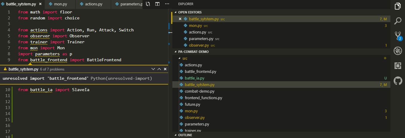 Unresolved import python visual studio как исправить