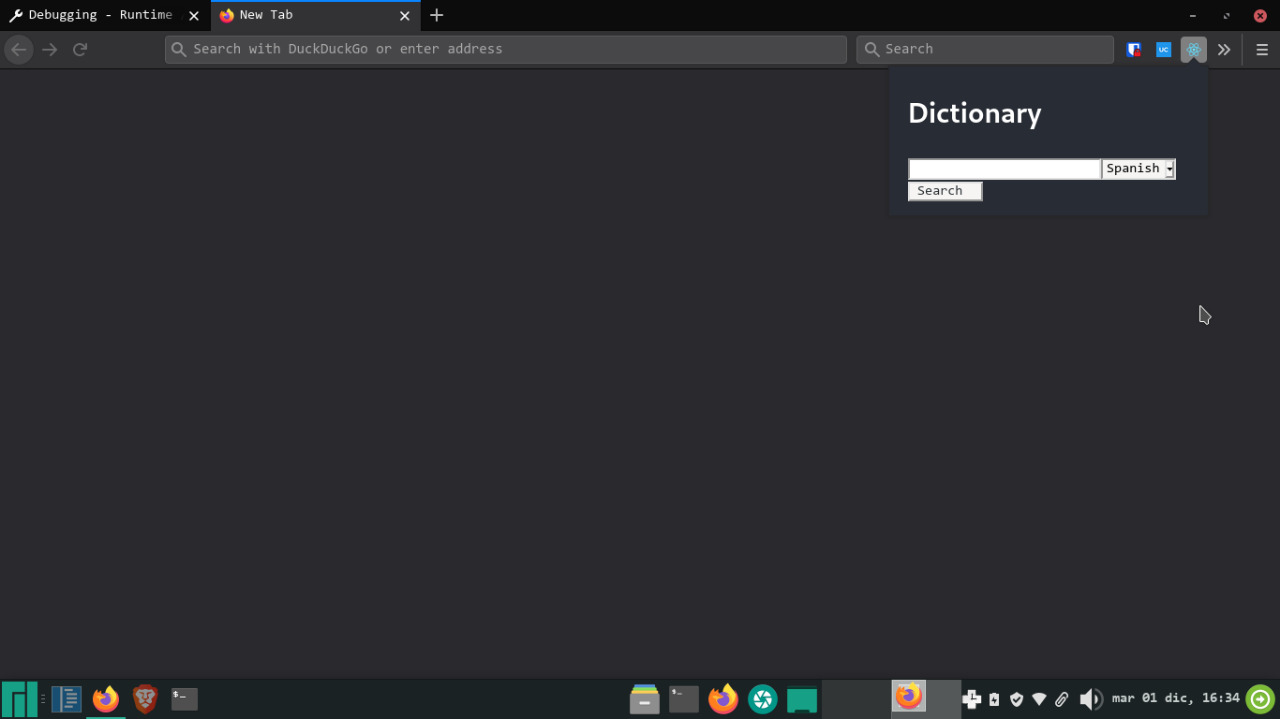 GitHub matiasop/dictionaryextension Dictionary extension for web