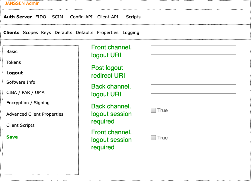 oxTrust won't allow to set several postlogout redirect uris for OIDC