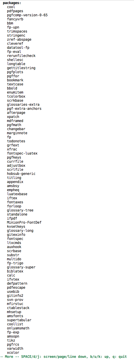 RFC: VimtexInfo sort packages alphabetically · Issue #922 · lervag ...