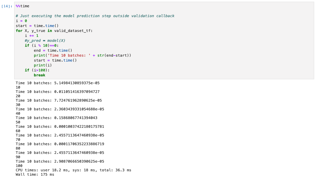 [BUG] NVTabular data loader for TensorFlow validation is slow · Issue ...