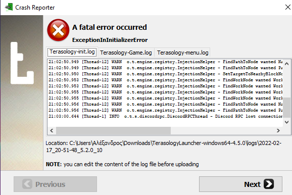 Crash while using NUI Screen Editor · Issue #4997 · MovingBlocks ...