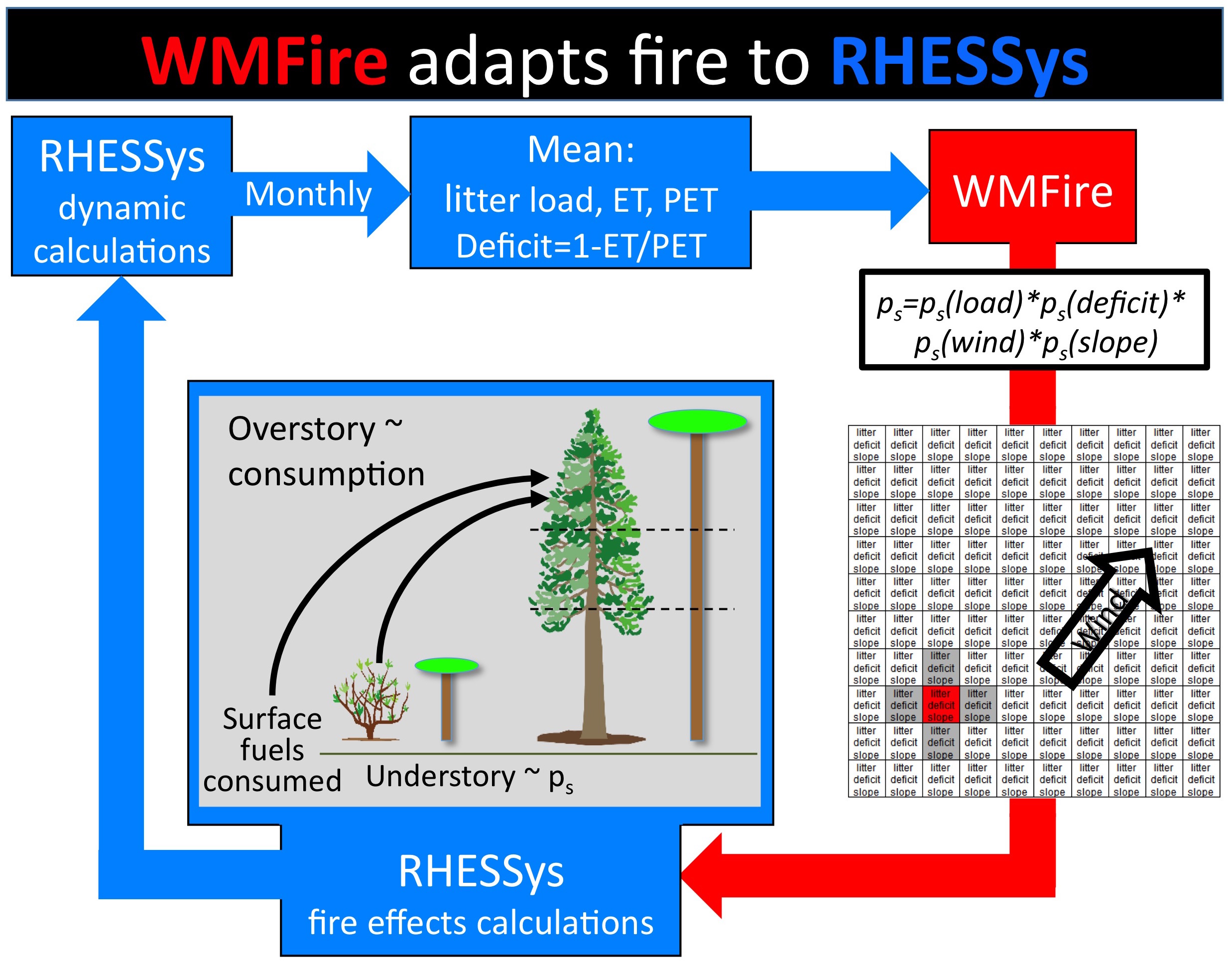 RHESSys_WMFire_Effects