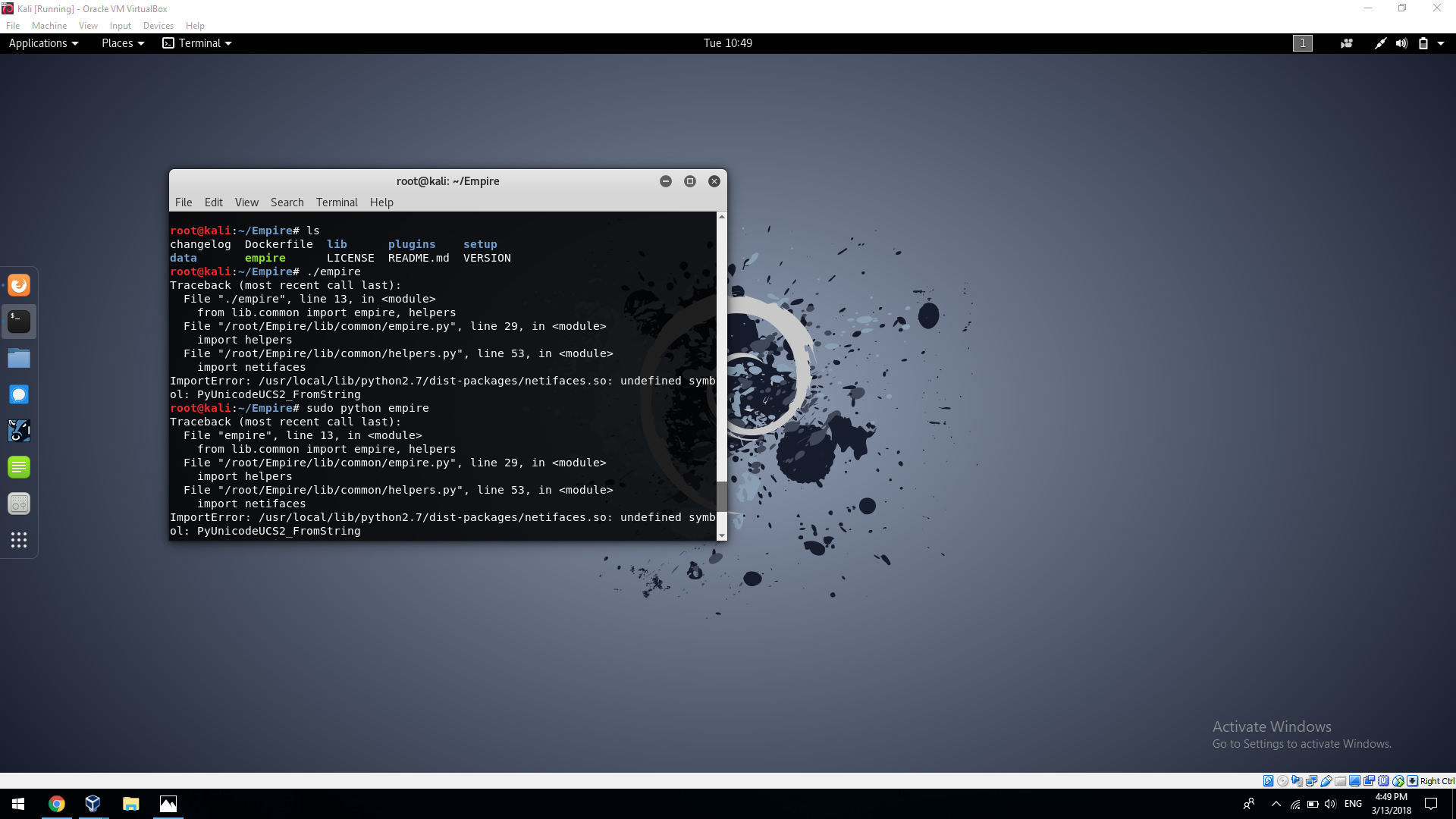 Error in lines 13, 29, 53 · Issue #1025 · EmpireProject/Empire · GitHub