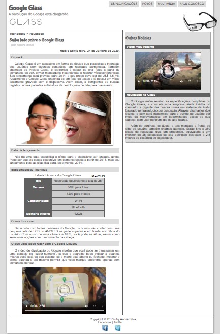 GitHub - andre-aps/google-glass