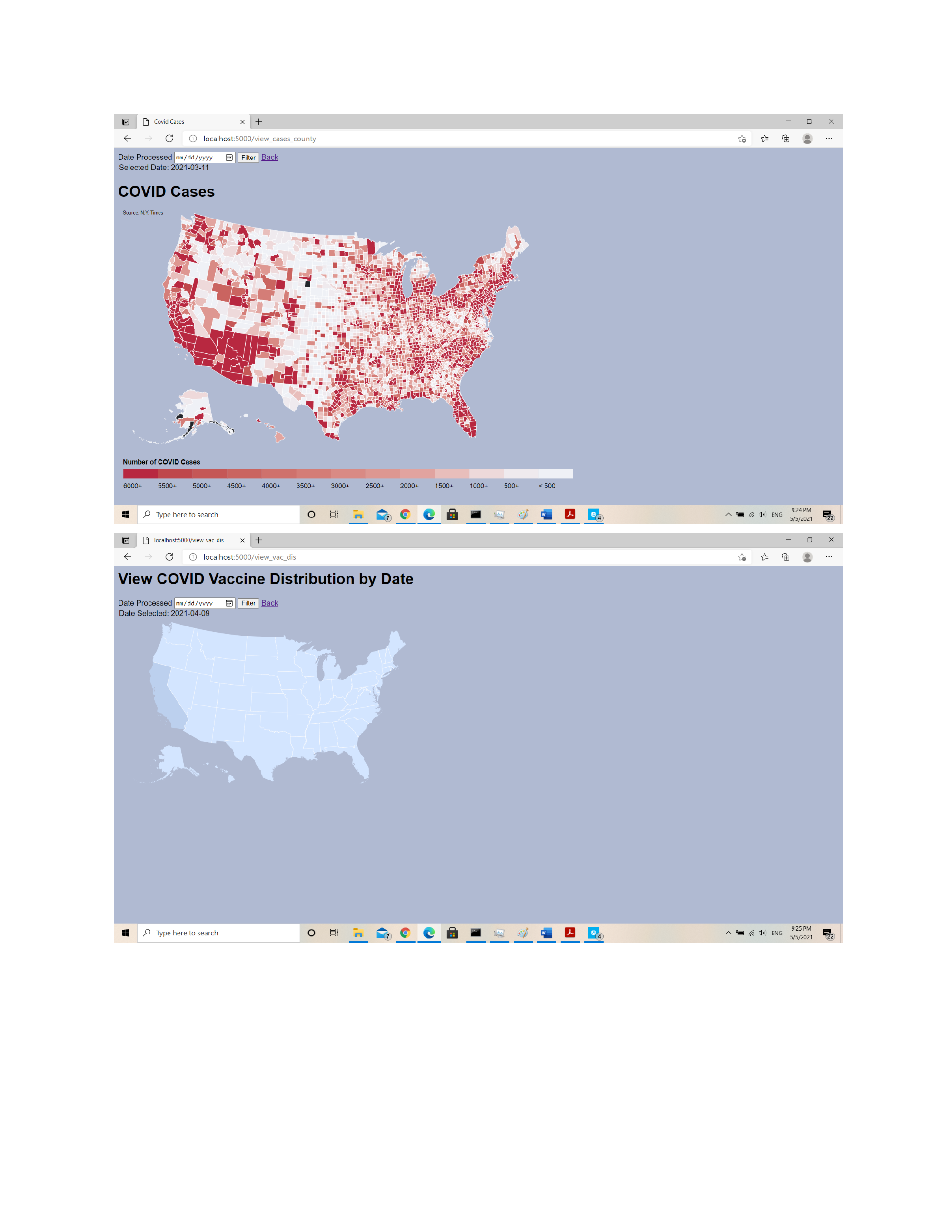GitHub - evisalguero/Covid-Visualizer-