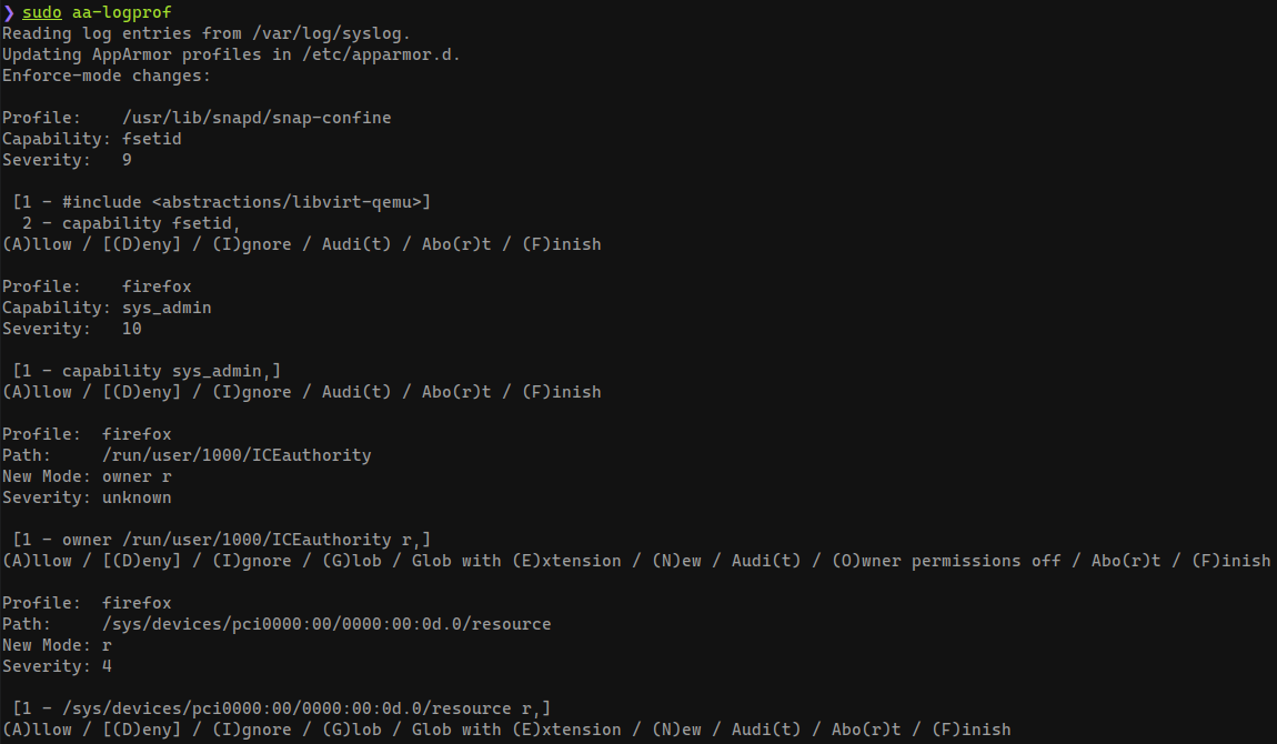 Ubuntu Firefox Apparmor is blocking proxy execution · Issue 3096
