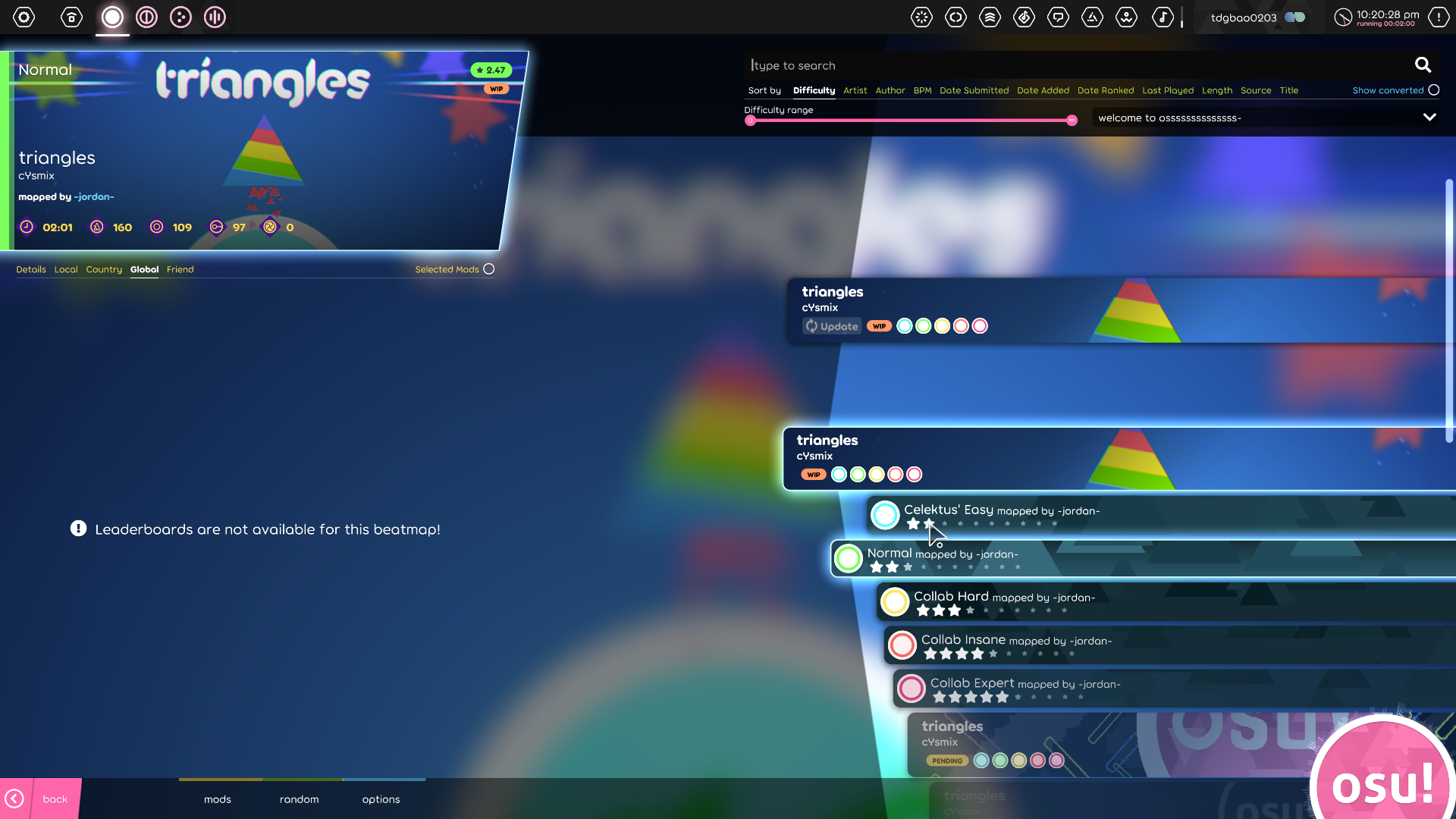 Dummy beatmap card rendered after beatmap update · Issue #21213 · ppy ...