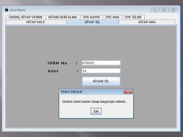 Github Mehmetaydintr Kutuphane Otomasyonu