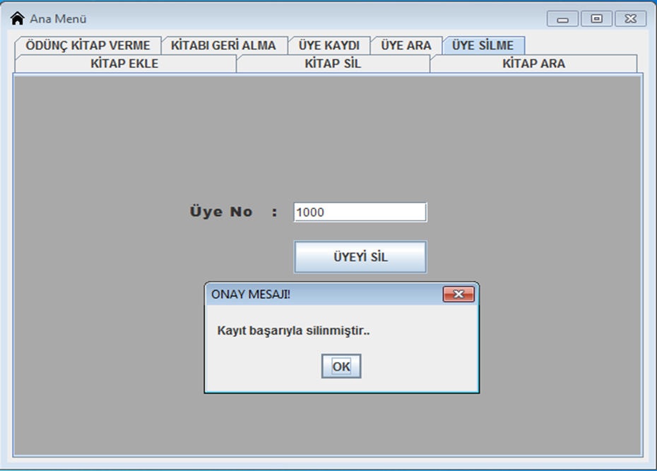 Github Mehmetaydintr Kutuphane Otomasyonu