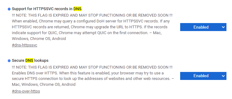 Secure DNS does not work with "use current provider" · Issue #1880 ...