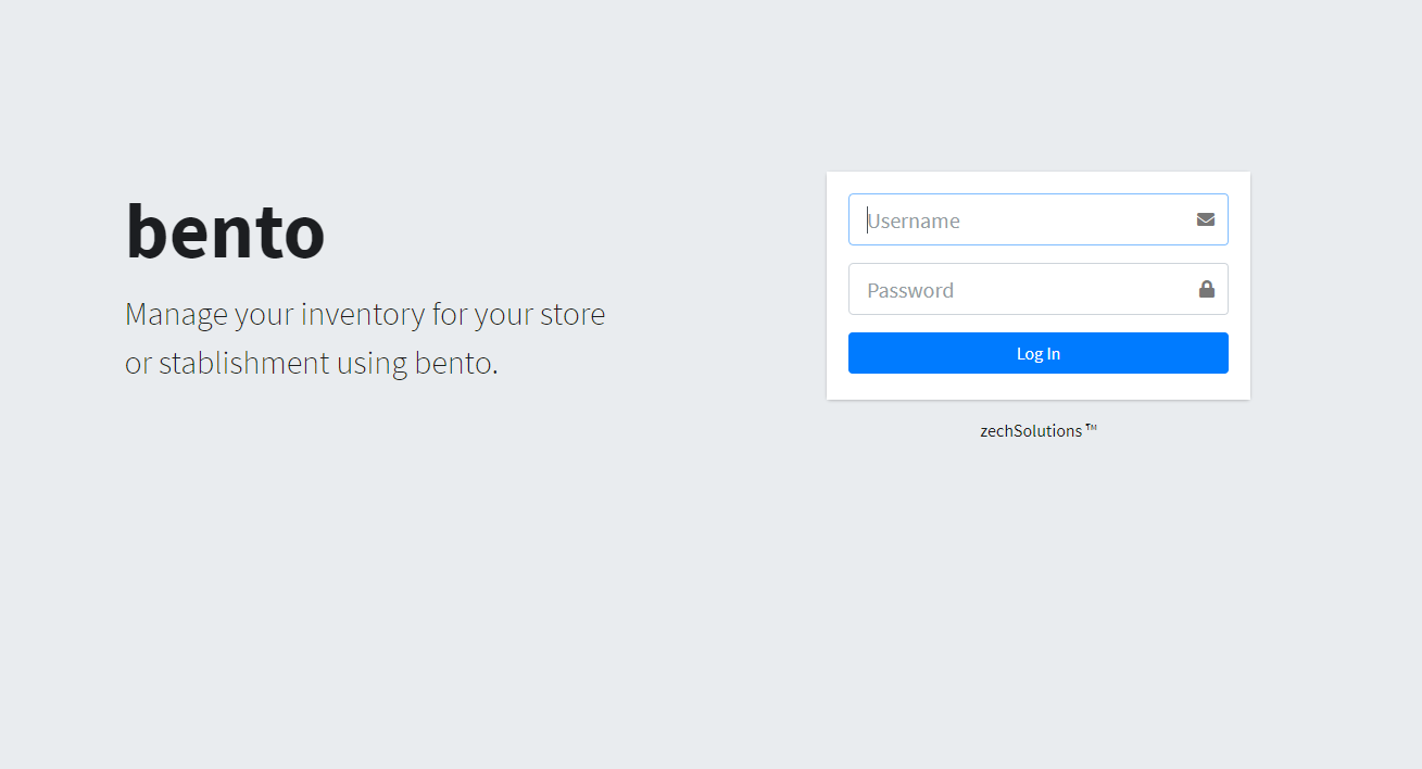 GitHub - jagwarthegreat/bento: Inventory system for your store or small ...