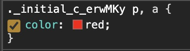 Issues with comma separated selectors · Issue #278 · stitchesjs ...
