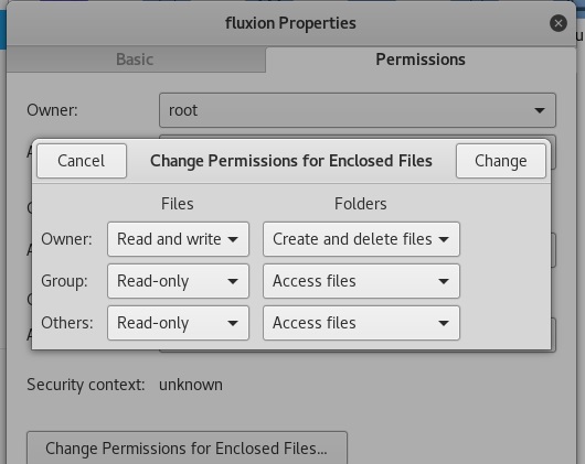 fluxion properties