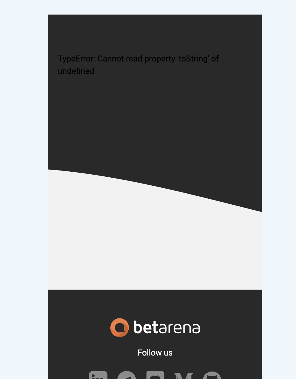Session error unhandled promise error cannot read property map of