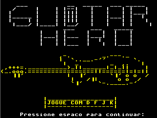 GitHub - vknoguti/SSC0119-ProjetoGuitarHeroAssembly · GitHub