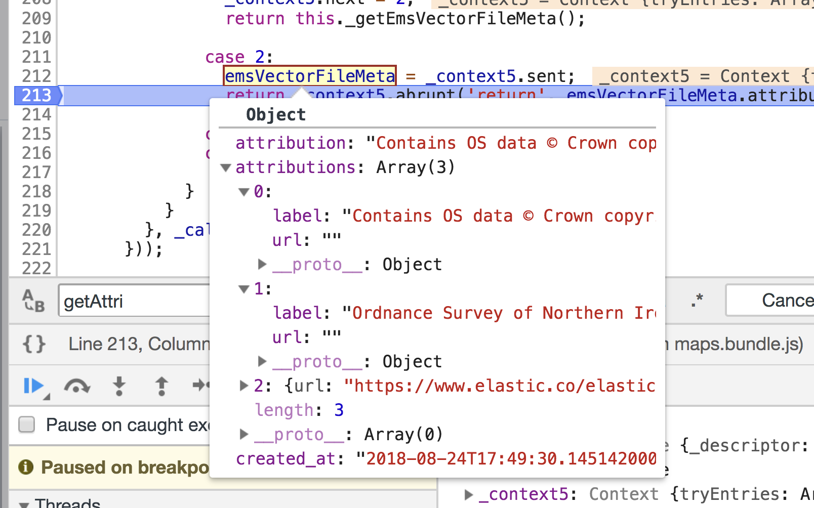 [Maps] Clicking on maps attribution links redirect the user to maps ...