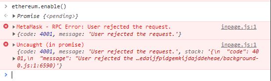 Metamask enable/request Error · Issue #86 · ChainSafe/dappeteer · GitHub
