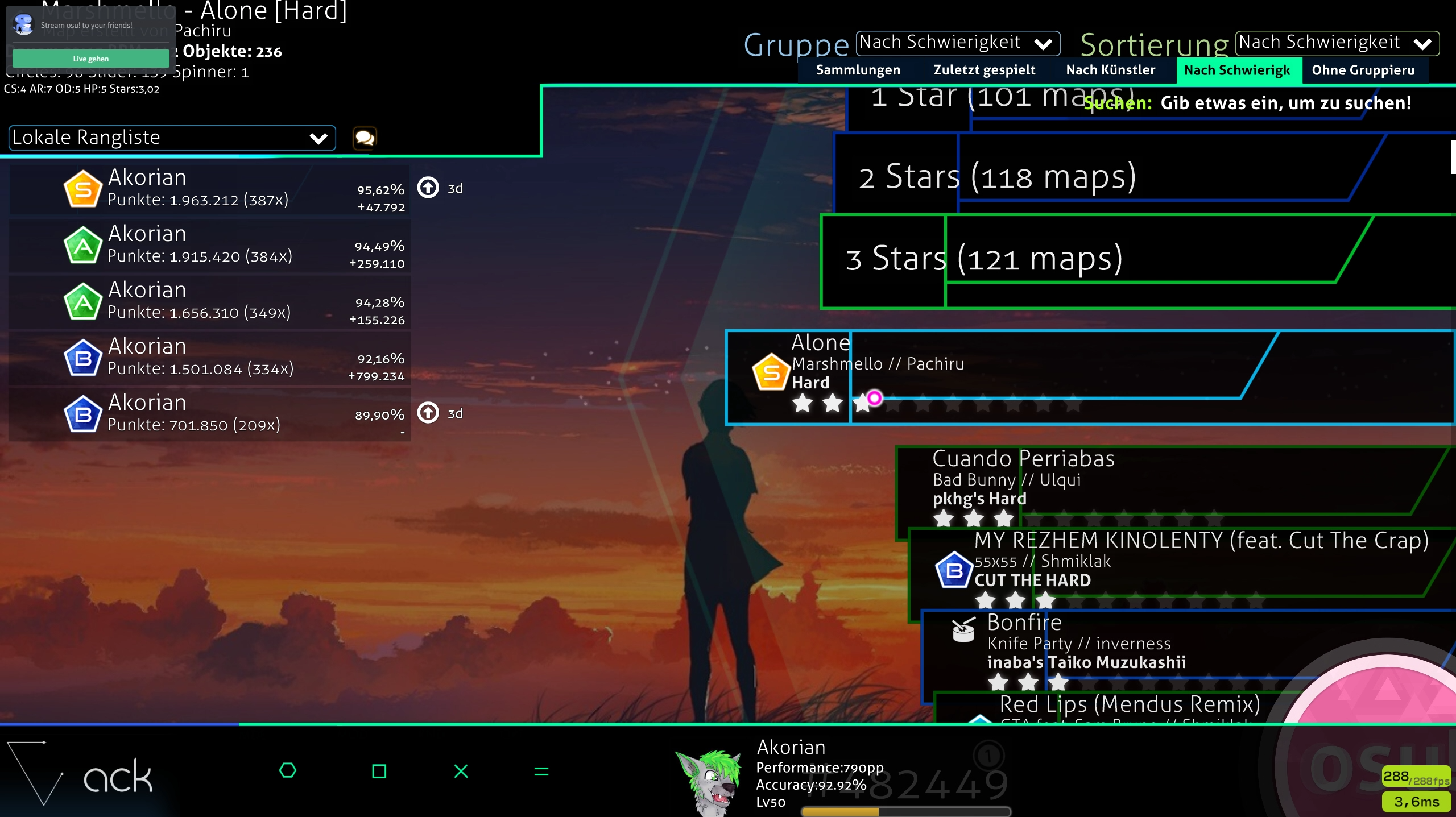 If skin used, selection-options fades down when beatmap started · Issue ...