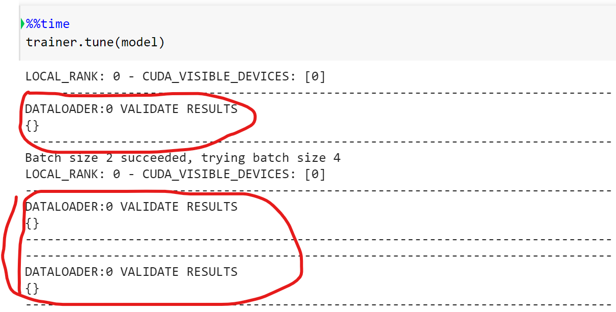 improve Trainer.tune output display · Issue #8544 · Lightning-AI ...