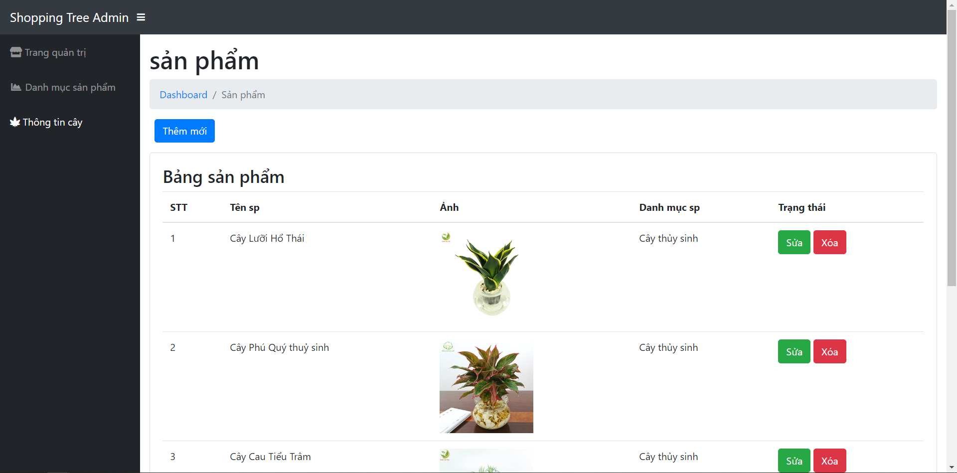 GitHub - Caotrungthanh/ShoppingTree: Website giới thiệu cây cảnh