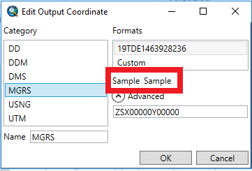 Edit output coordinate box - Sample Sample · Issue #405 · Esri ...