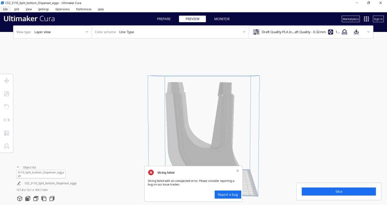 Cura 5 fails to slice a specific model · Issue #12321 · Ultimaker/Cura ...