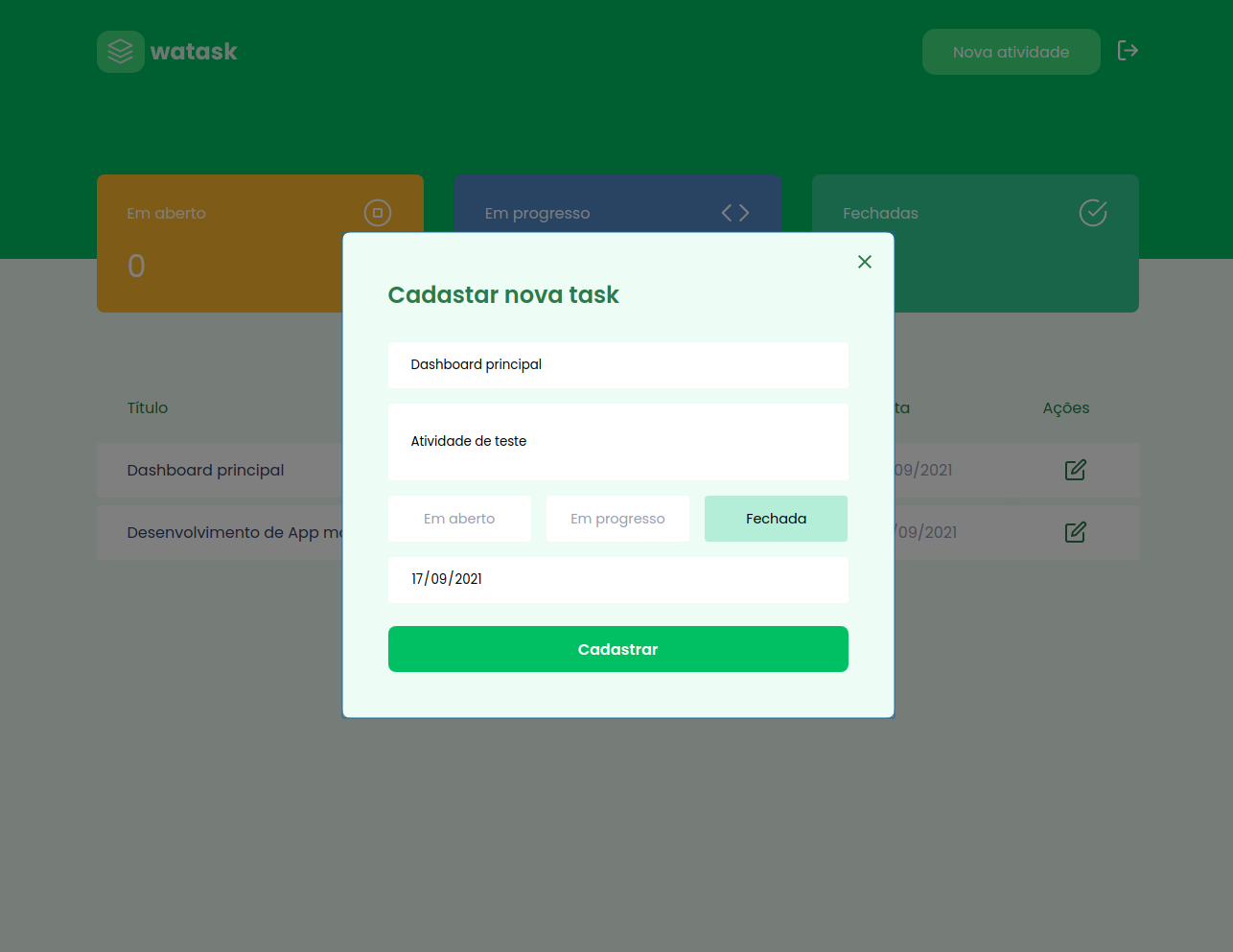 GitHub - washingtonklebio/watask · GitHub